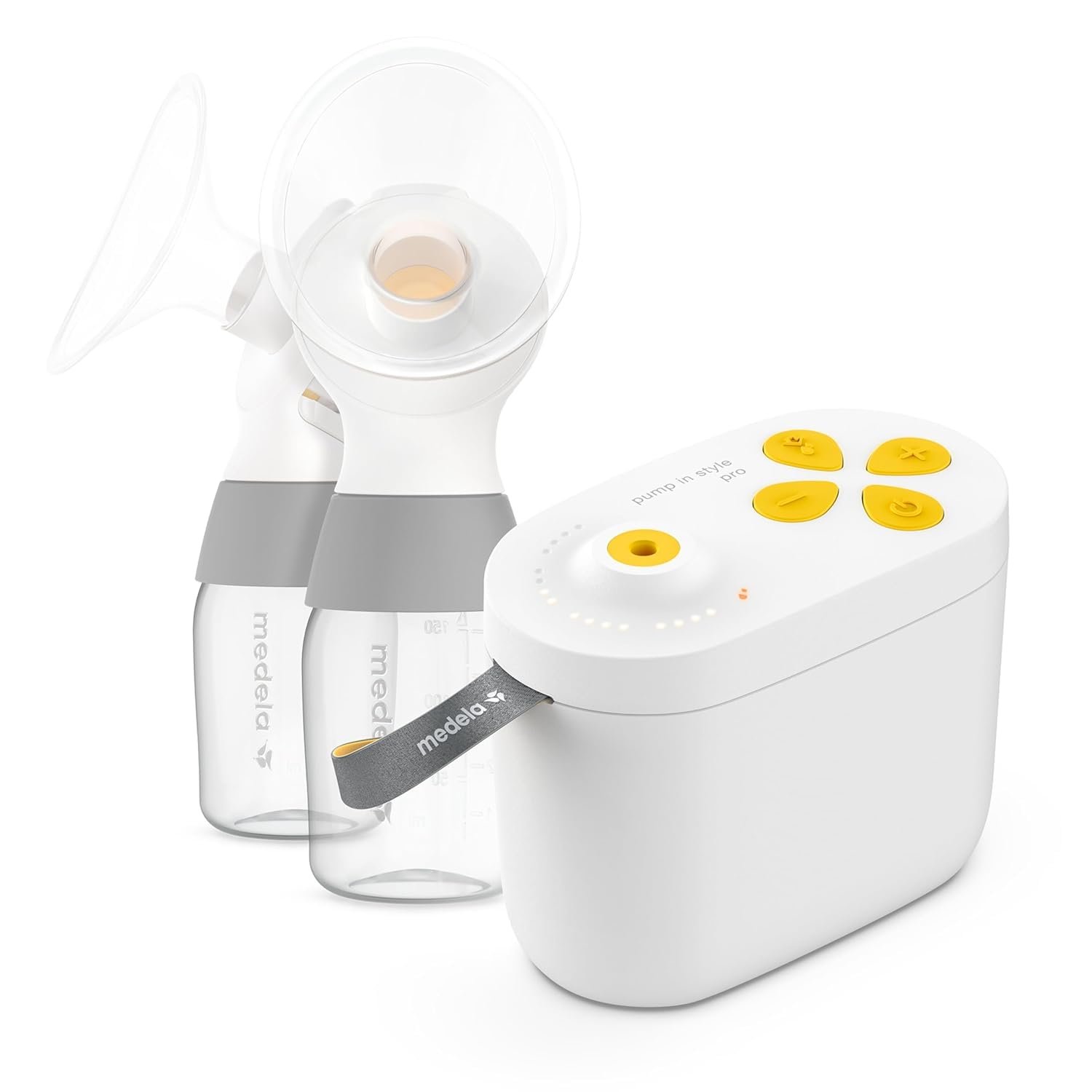 Medela Pump in Style Pro Hospital-Grade Electric Breast Pump | Hospital Performance, Pump in Bottle, PersonalFit Plus Breast Shields, BPA-Free, Quiet, Discreet