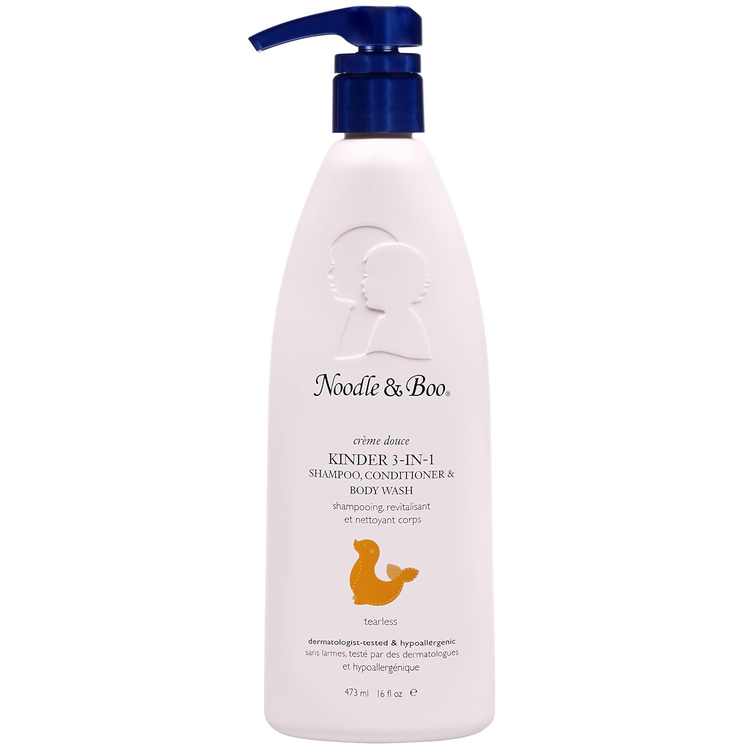 Noodle & Boo Kinder 3-in-1 Shampoo, Conditioner & Body Wash for Baby