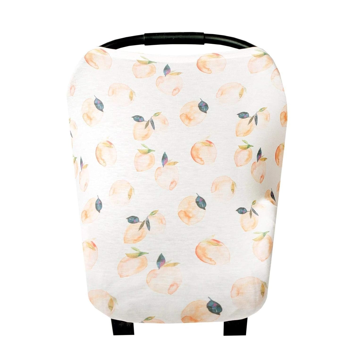 Copper Pearl Nursing Cover for Breastfeeding – Multi-Use Baby Car Seat Cover, Stroller Cover & Breast Feeding Cover Up for Women, Stretchy Breathable High Quality Cover for Boy or Girl, Caroline