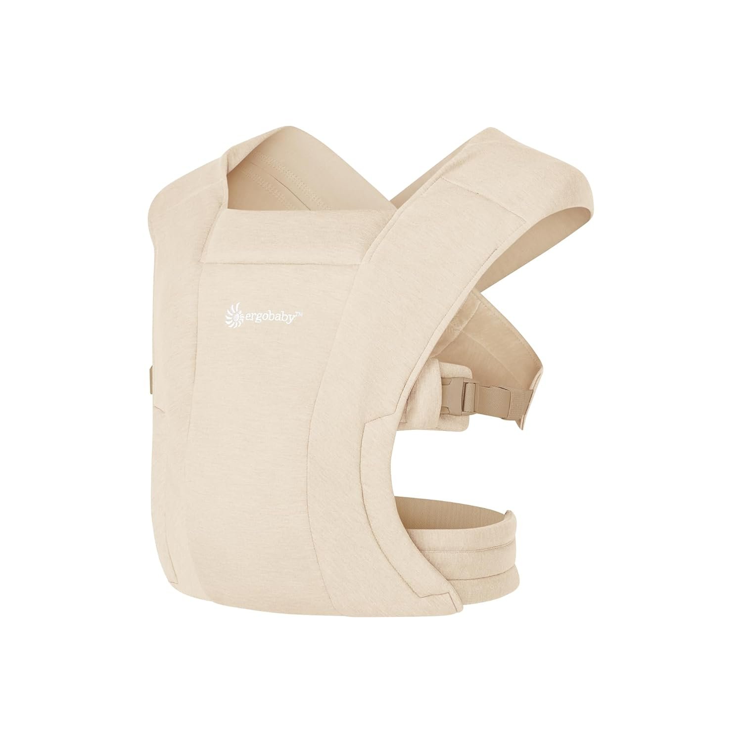 Ergobaby Embrace Newborn Baby Carrier for Infants 0-12 Months (7-25 lbs) – Ergonomic 2-Position Infant Carrier with Head and Neck Support, Hip-Healthy Positioning – Cream