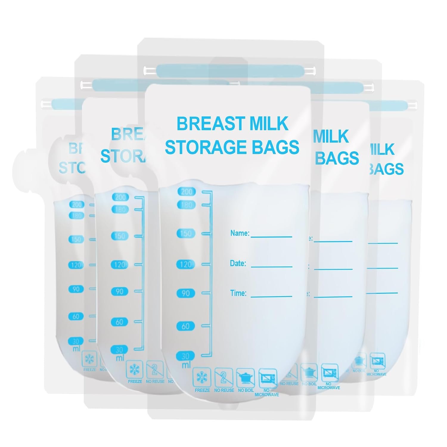 30PCS Breastmilk Storage Bag – Milk Bags for Breastmilk for Feeding,Breast Milk Storage Containers for Fridge,Bolsas para Leche Materna,Baby Essentials,Fast Freeze,Bpa-Free for Breastfeeding