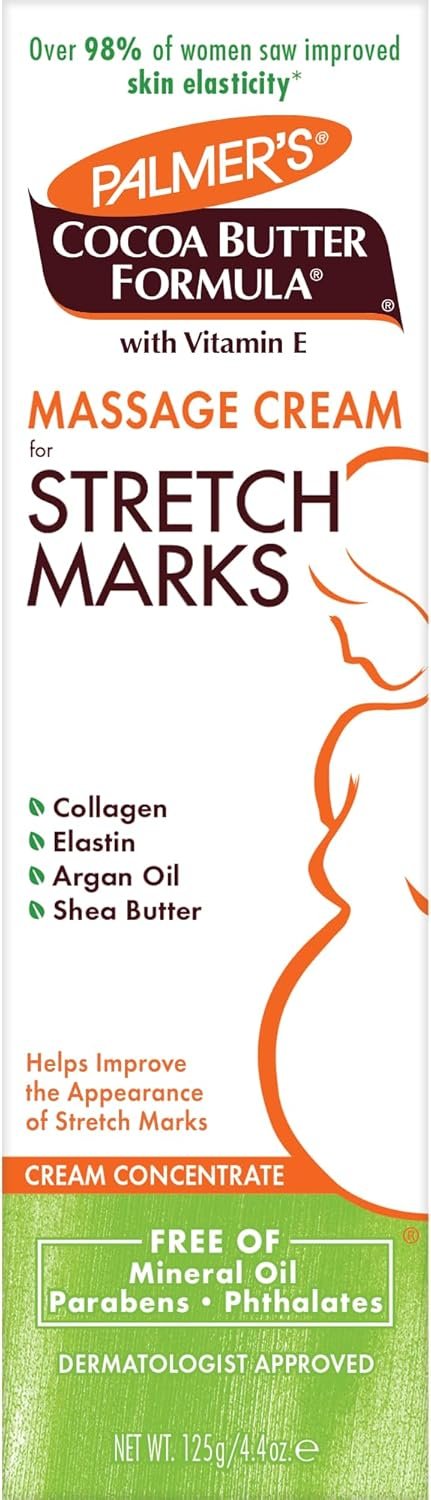 Palmer’s Cocoa Butter Massage Cream for Stretch Marks, 4.4 Ounce