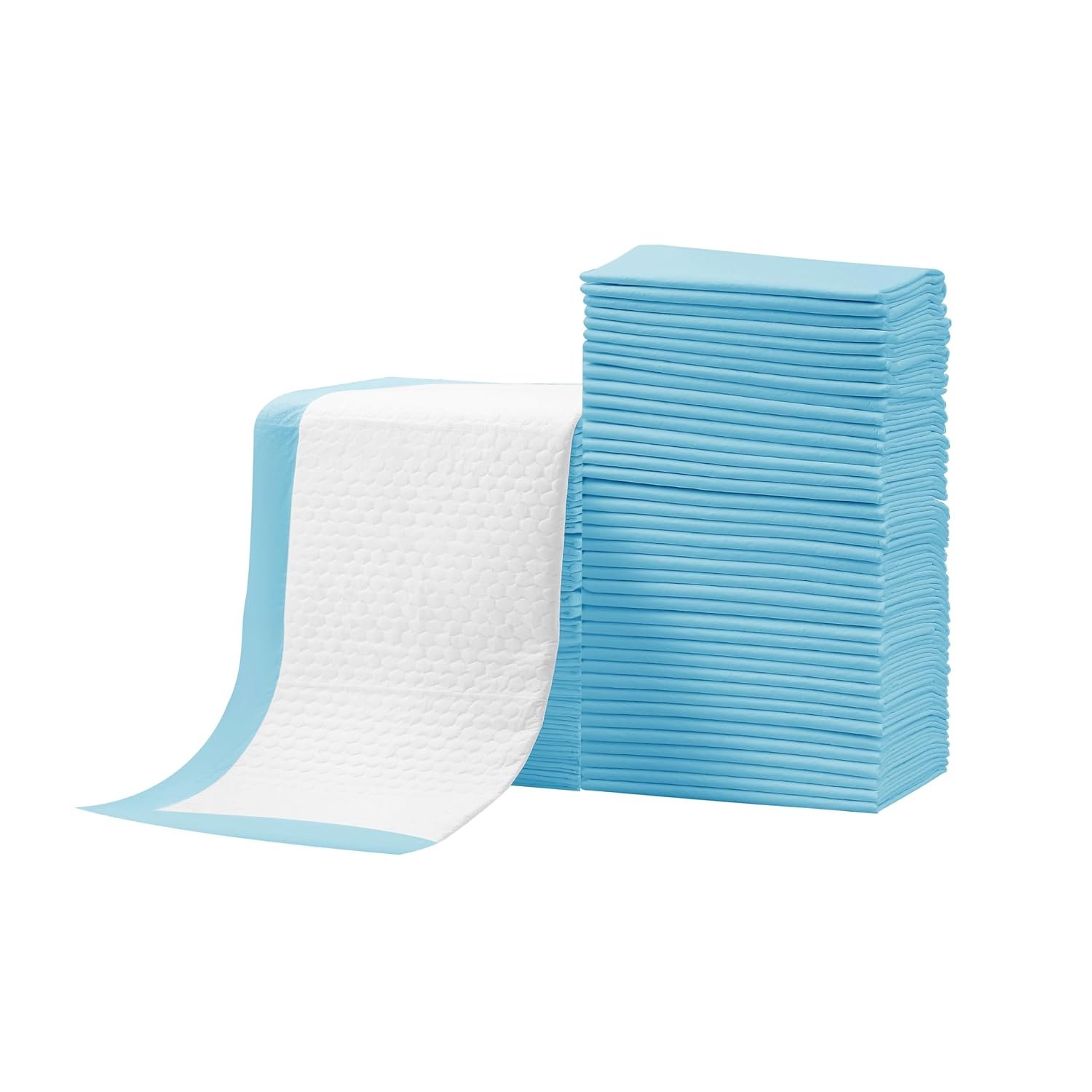 Baby Disposable Changing Pad, 100Pack Soft Waterproof Mat, Portable Diaper Changing Table & Mat, Leak-Proof Breathable Underpads Mattress Play Pad Sheet Protector(13” 18”)