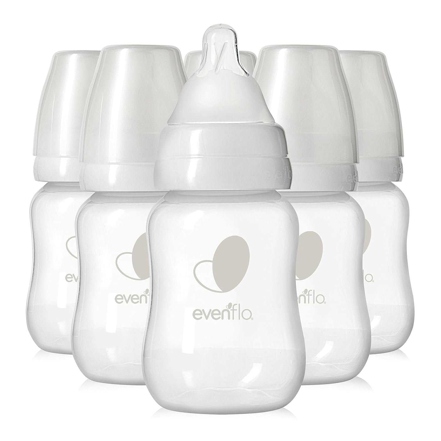 Evenflo Feeding Premium Proflo Venting Balance Plus Standard Neck Baby, Newborn and Infant Bottles – Developed by Pediatric Feeding Specialists – 4 Ounce (Pack of 6)
