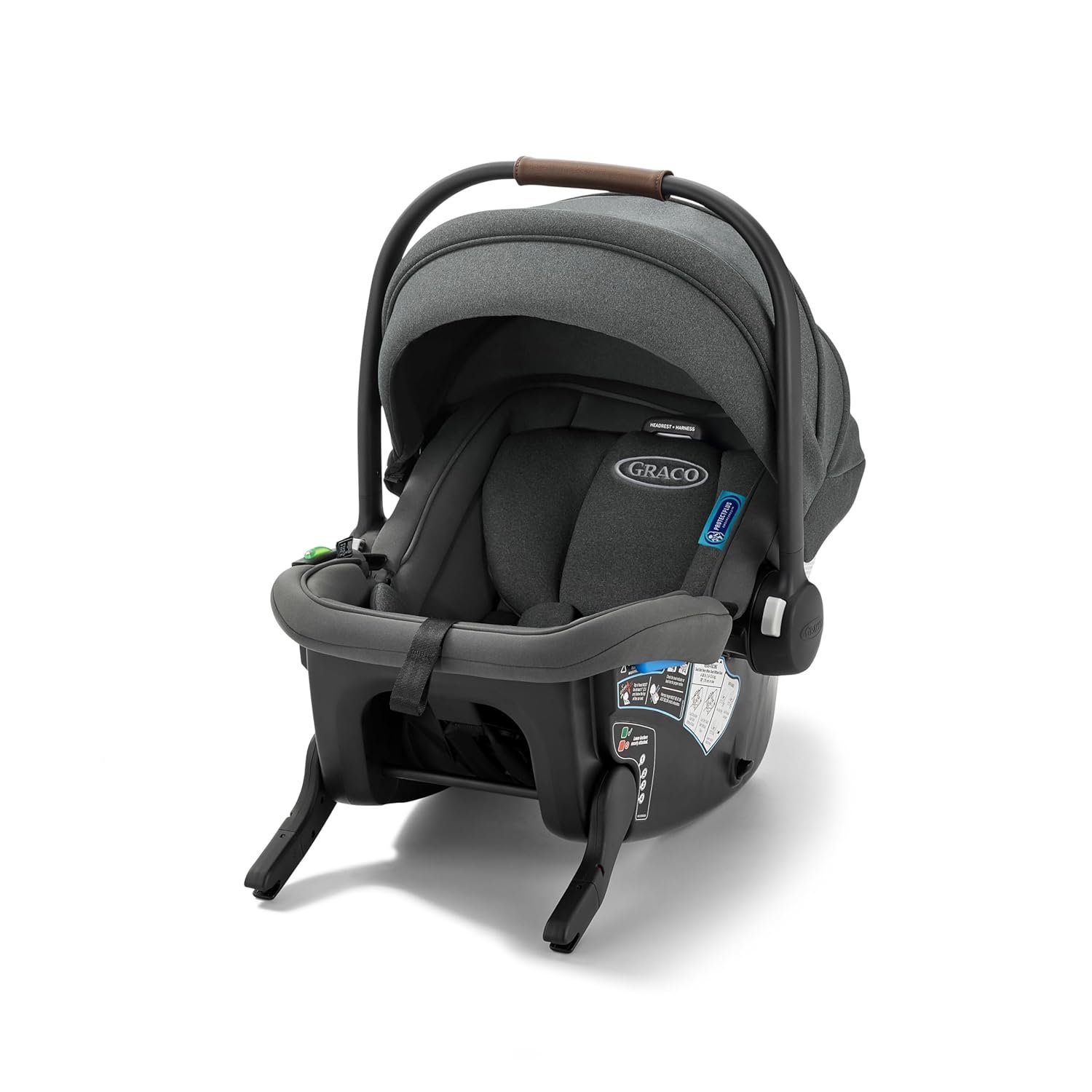Graco® Gomax Infant Car Seat, Baseless Car Seat with Canopy, Rear Facing, Lightweight Carseat