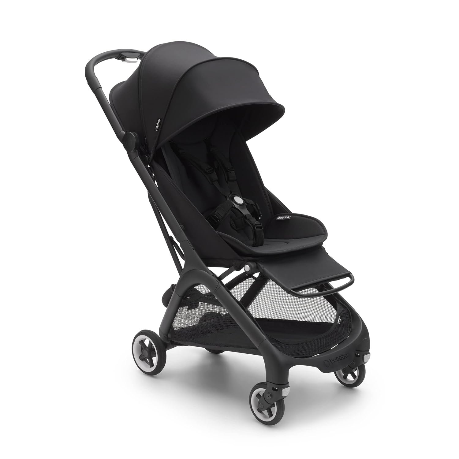 Bugaboo Butterfly – 1 Second Fold Ultra-Compact Stroller – Lightweight & Compact – Great for Travel – Midnight Black