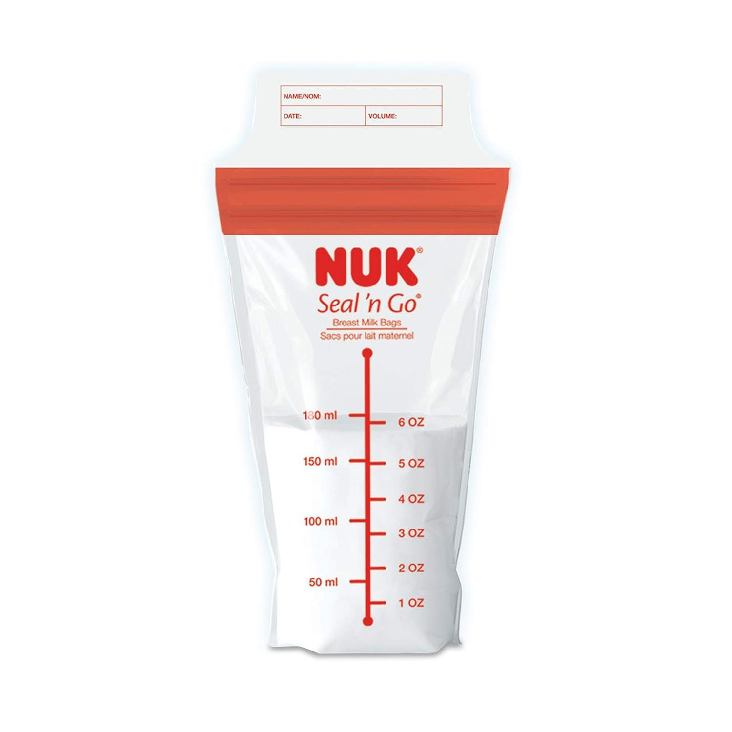 NUK Simply Natural Seal n’ Go Breast Milk Bags