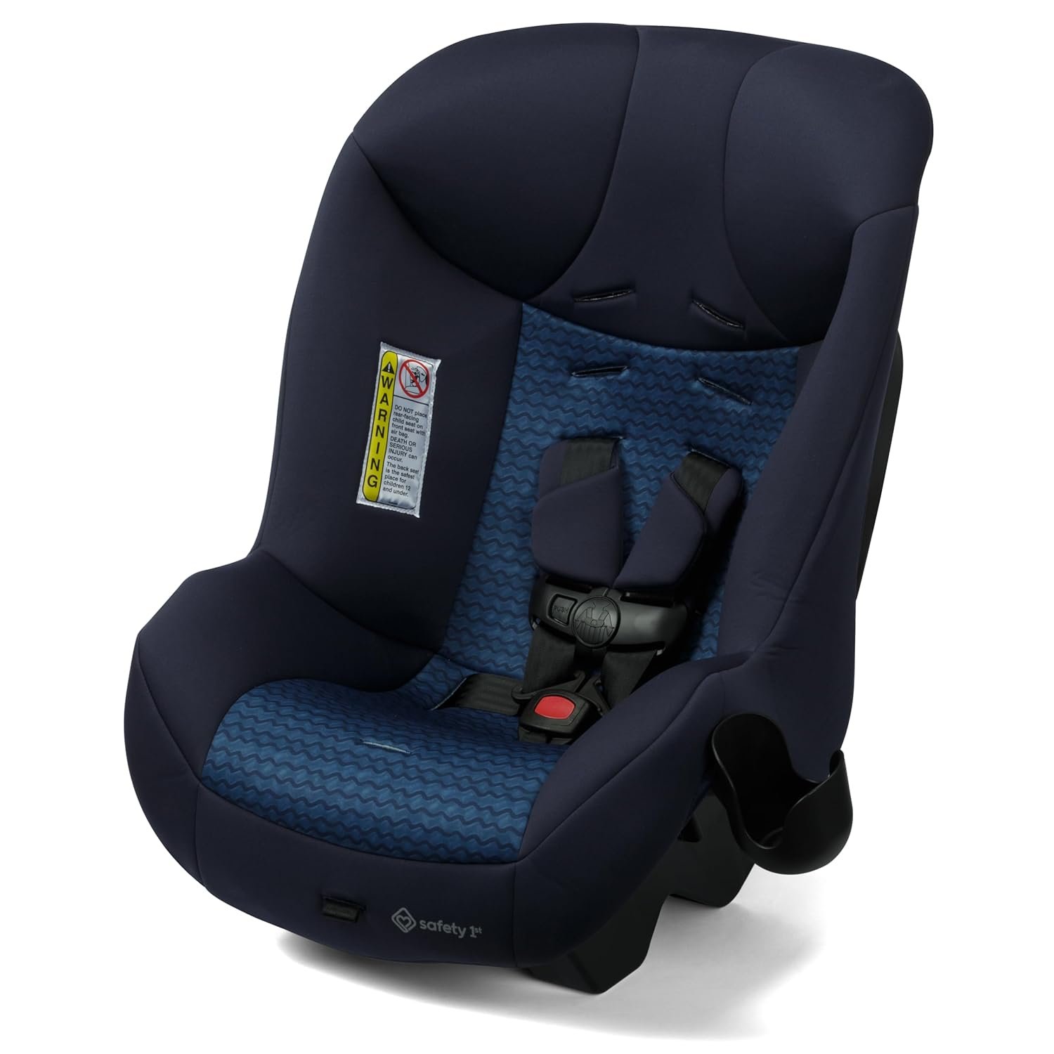 Safety 1st Smooth Ride Convertible Car Seat, 2-in-1 Rear & Forward Facing, 5-40 lbs, 30-50 lbs, Fits 3 Across, Slim Design, Latch, Machine-Washable, Travel-Ready, Crater Lake