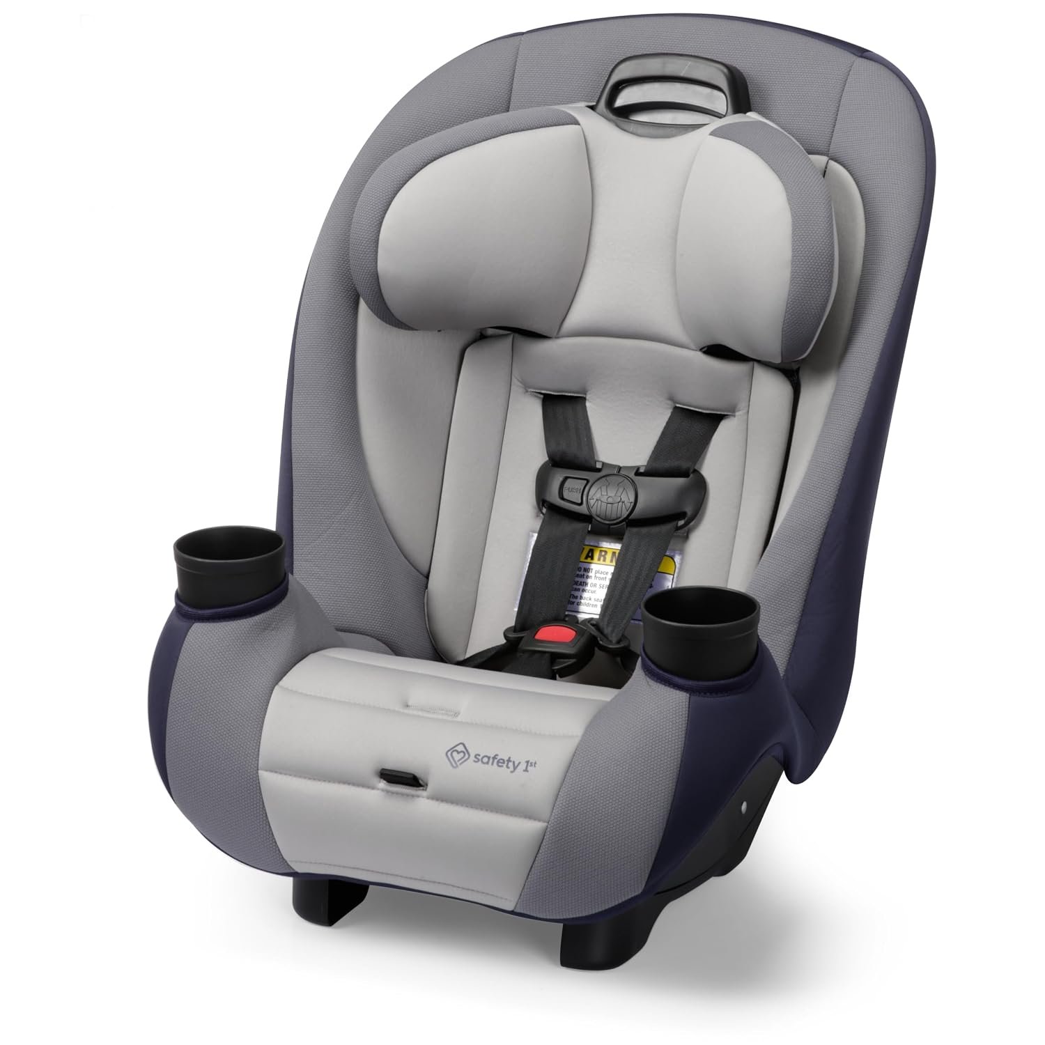 Safety 1st Ellaris 3-in-1 Convertible Car Seat, Slim Fit Design, Rear & Forward-Facing, 5-Position Headrest, Travel-Friendly with Machine-Washable Seat Pad, London Blue