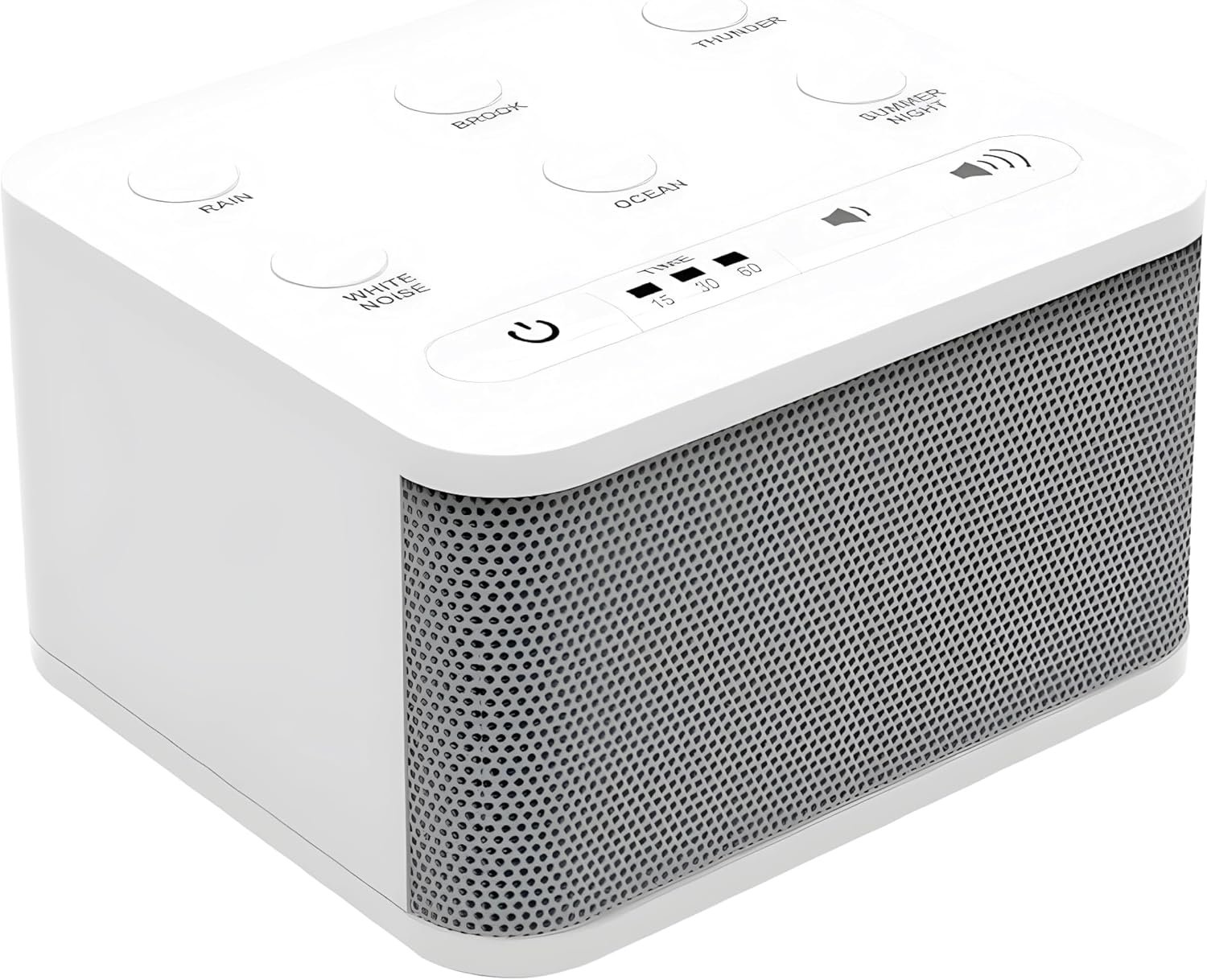 Big Red Rooster Sleep Sound Machine – White Noise Device for Kids and Babies with Rain and Nature Sounds – Portable Noise Cancellation for Nap Time, Bedroom, Nursery, or Office – 4x4x3 in