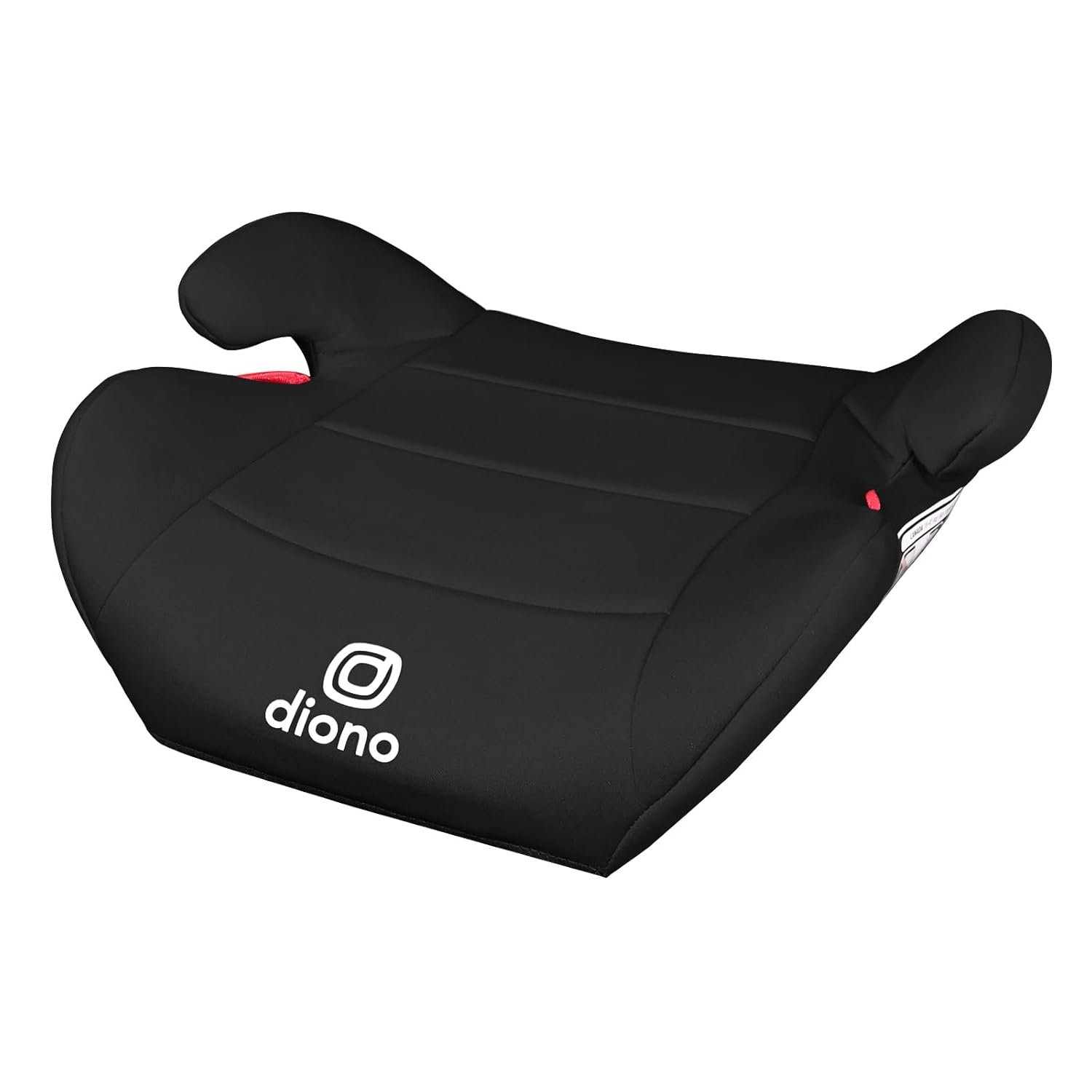 Diono Solana Lite Backless Booster Car Seat, Lightweight & Portable for Travel, Machine Washable Covers, 40-100 lbs, Black Storm