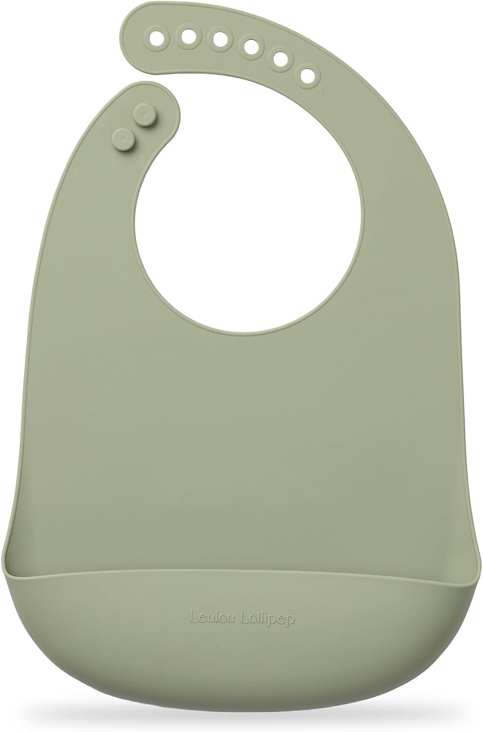 Loulou Lollipop Soft, Waterproof Silicone Feeding Bib