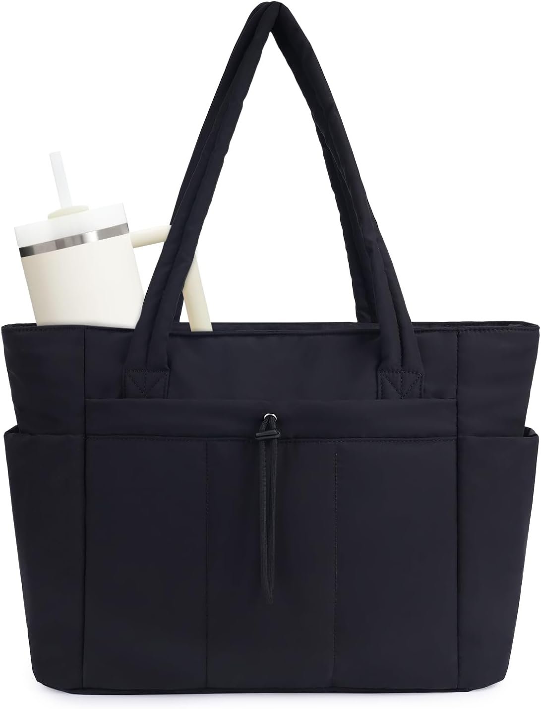 Wandering Nature Tote Bag for Women, Puffy Handbags for Work, Travel, Nurse