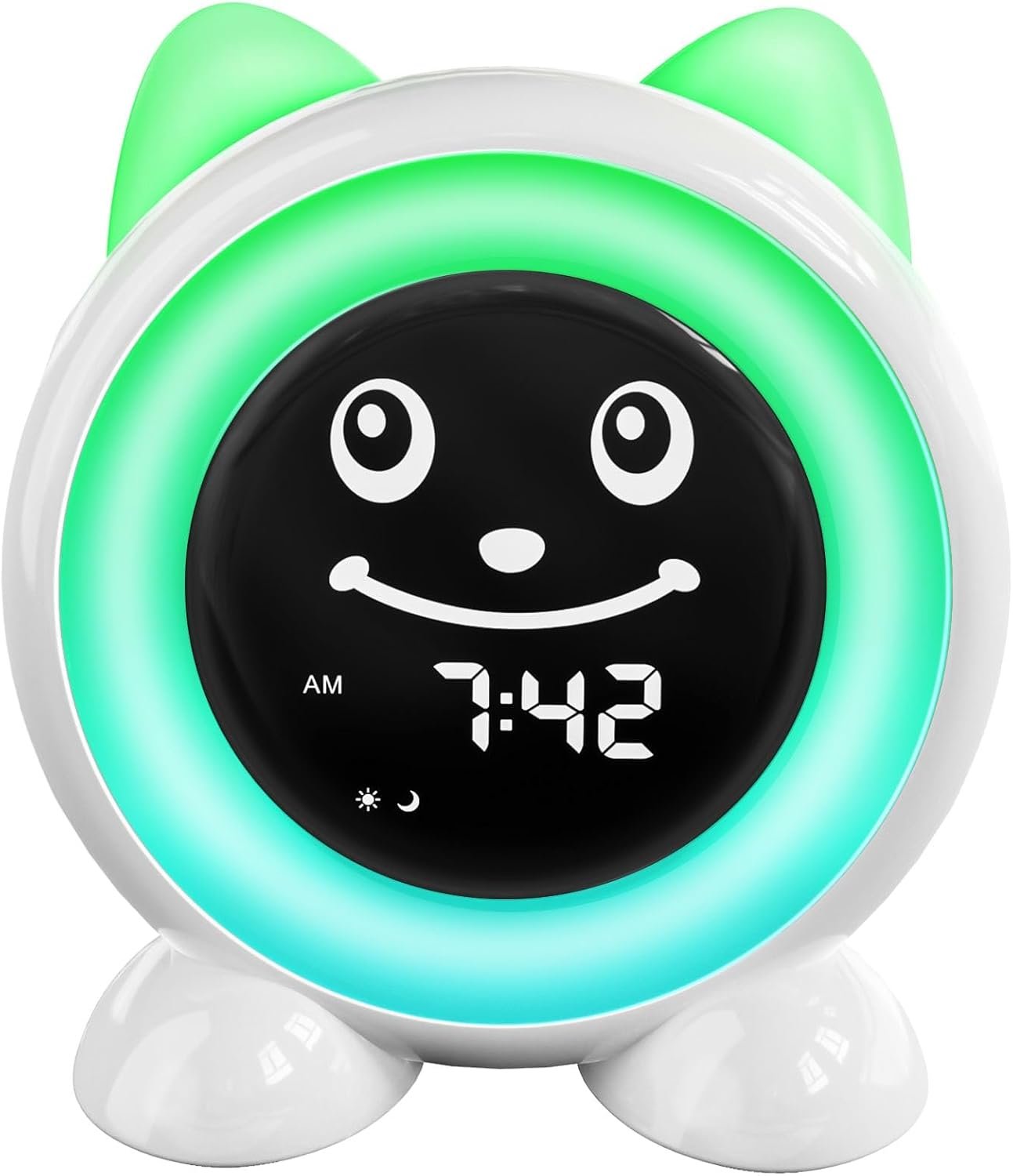 OK to Wake Kids Alarm Clock,Toddler Sleep Training Clock with Night Light & Nap Timer for 2-10 Years Old Boys Girls