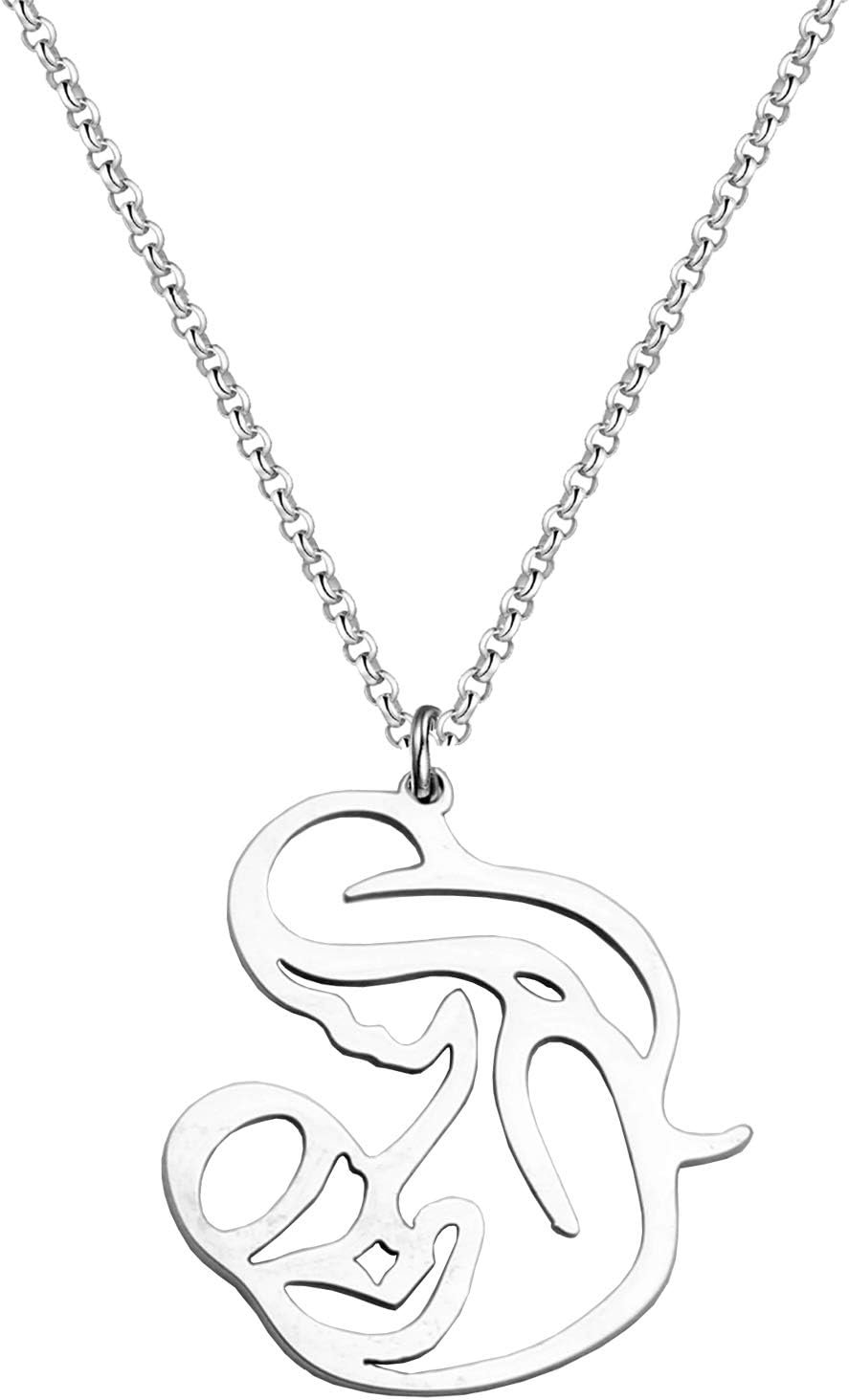 Breastfeeding Mom Necklace New Mother Child Necklace Exclusive Breastfeeding Jewelry Breastfeeding Gift