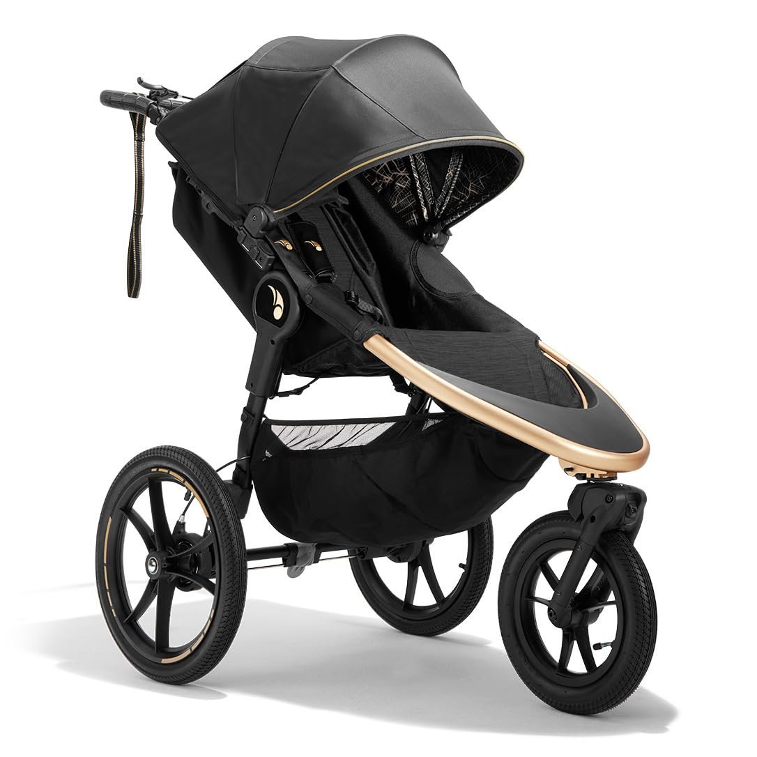 Baby Jogger® Summit X3 3-Wheel Jogging Stroller with Hand Brake One-Hand Compact Fold & All-Wheel Suspension, City Royalty