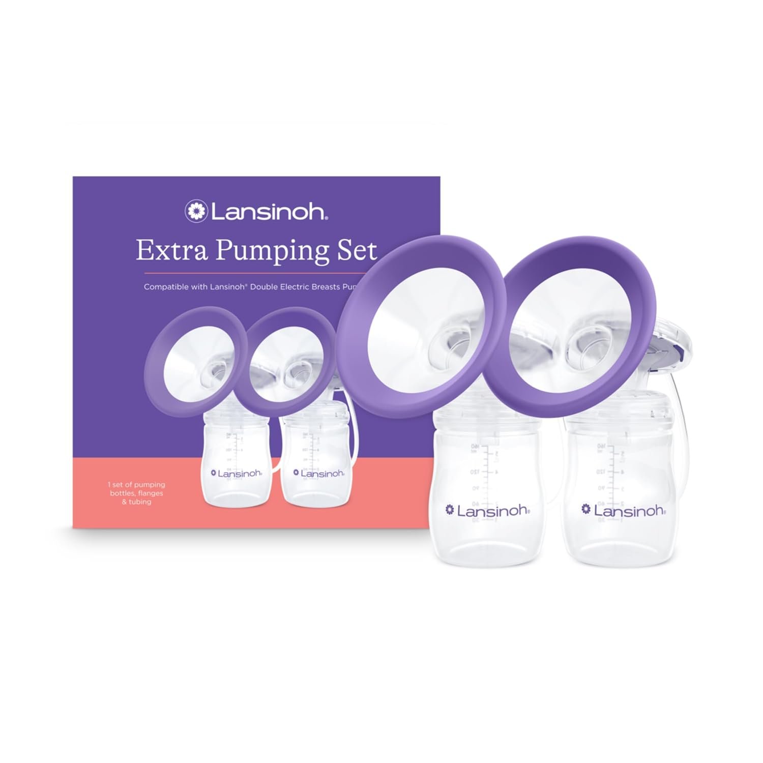 Lansinoh Extra Pumping Set for NaturalWave® and Signature Pro Breast Pumps