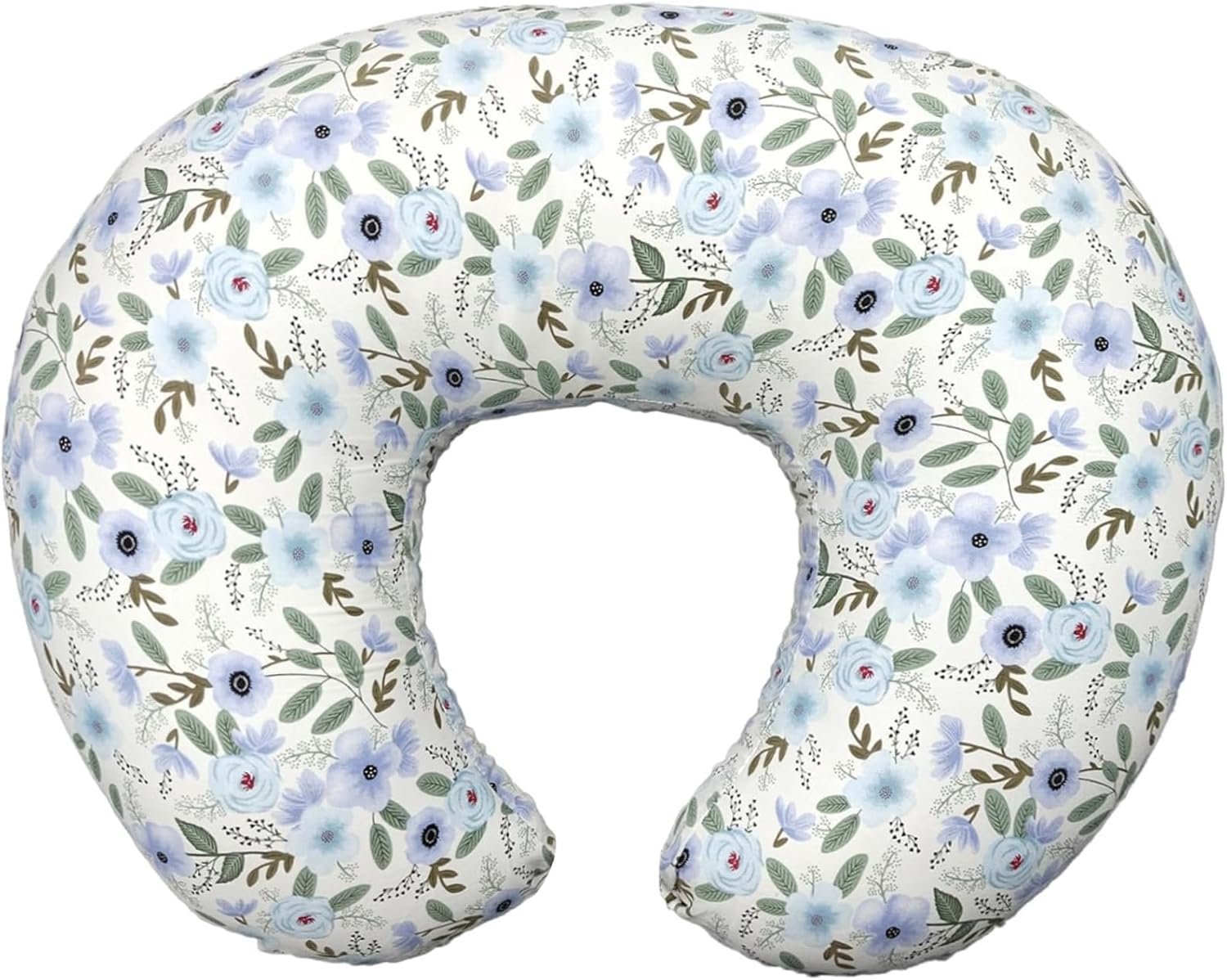 x-vesolje Nursing Pillow, Breastfeeding Pillow with Removable Cover, Ergonomic Breast Feeding Pillow, Baby Feeding Support Pillow for Mom Easier Breastfeeding- Original Size/Leaves