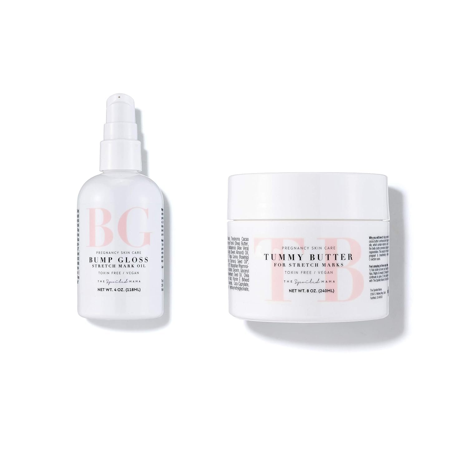 Stretch Mark Prevention Kit | Pregnancy Skincare Treatment Set