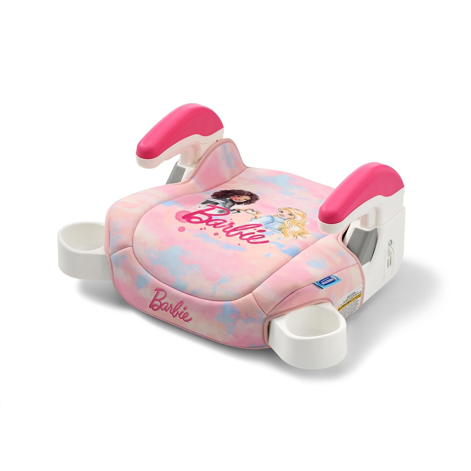Graco TurboBooster 2.0 Backless Booster Car Seat, Barbie Painterly, Travel Booster Seat for Children Ages 4-10, Weight 40-100 Pounds and Height up to 57 Inches