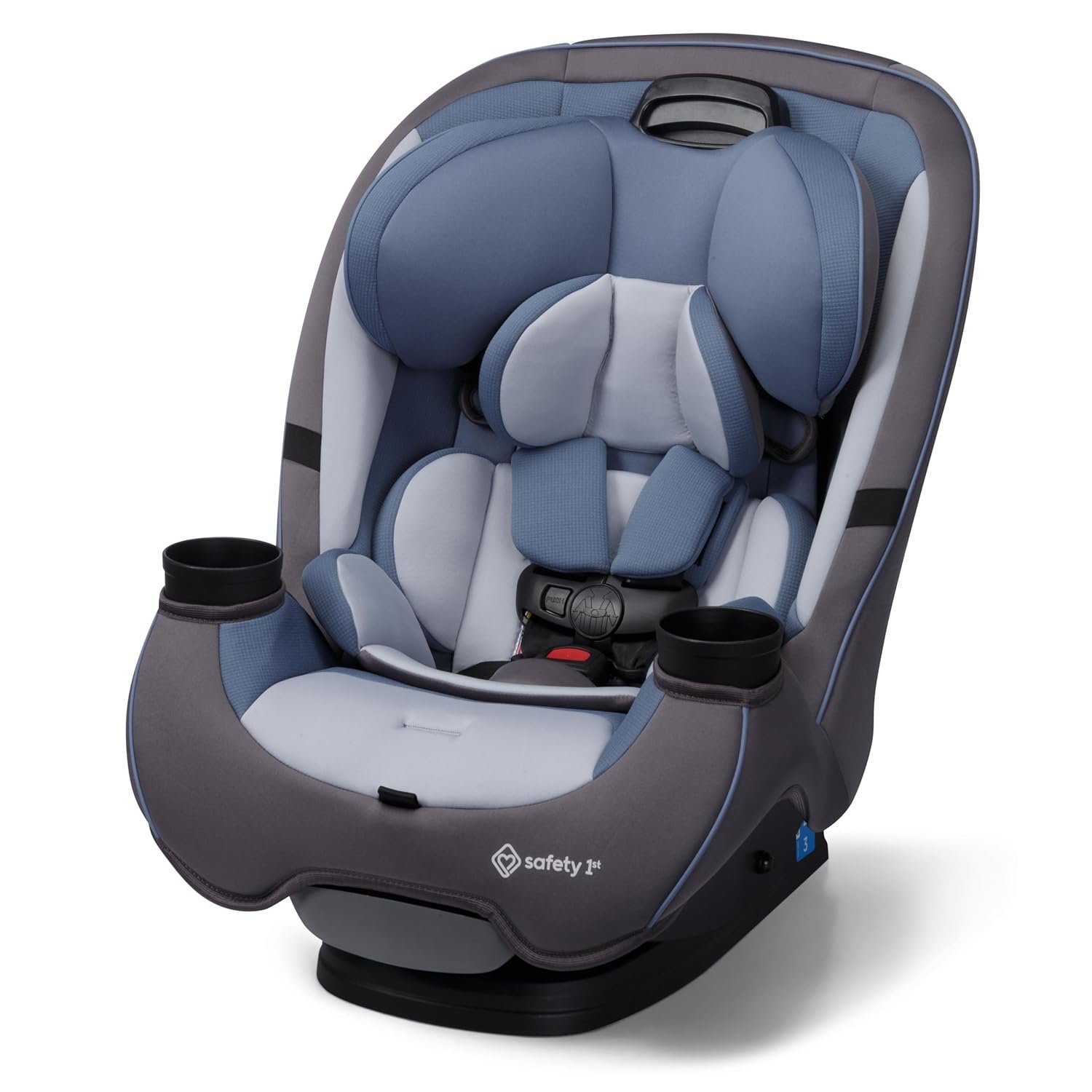 Safety 1st Grow and Go All-in-One Convertible Car Seat, Rear Facing, 5-40 lbs, Forward Facing (30–65 lbs), High Back Booster Seat 40-100 pounds, Alaskan Blue