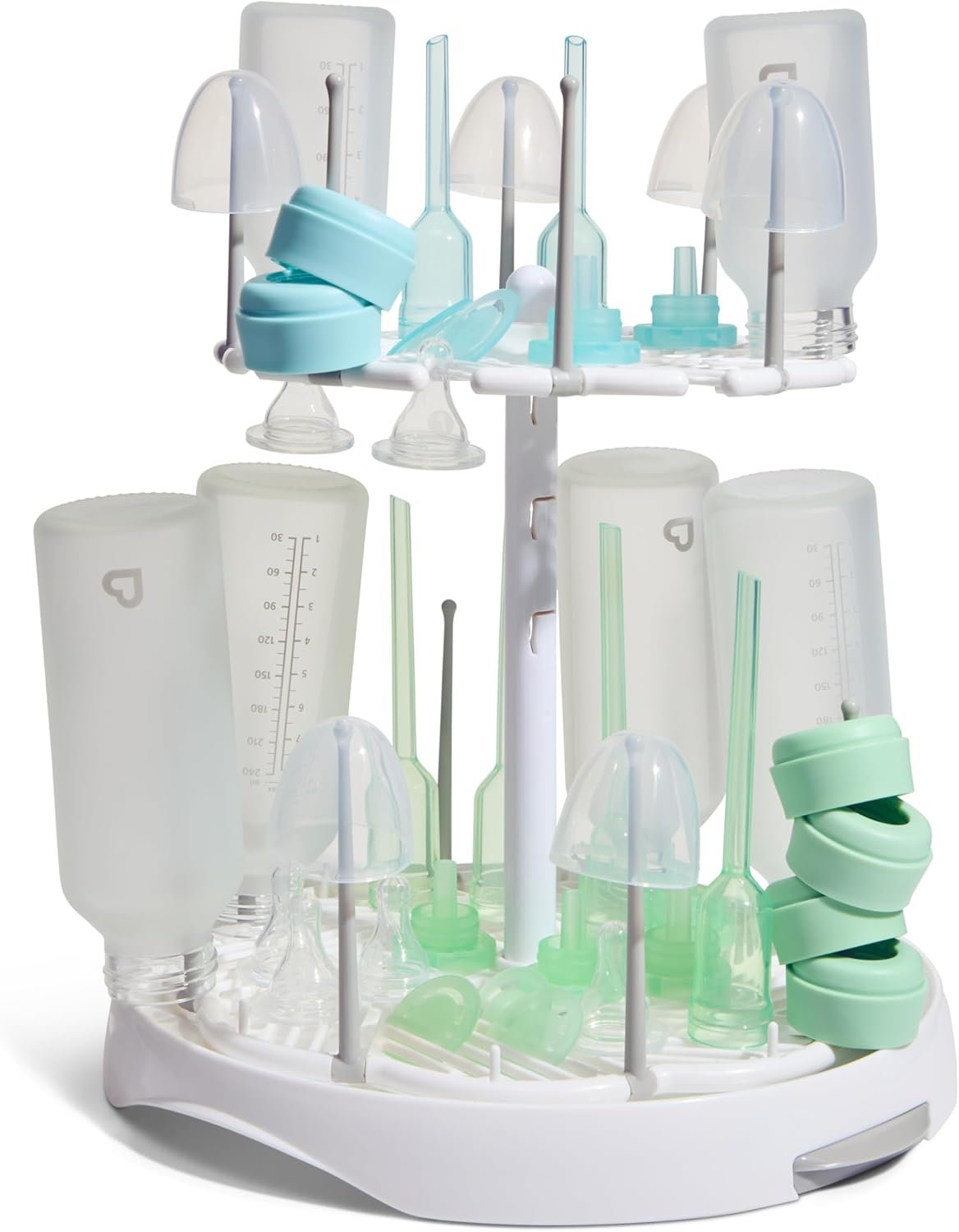Munchkin® High Capacity Drying Rack for Baby Bottles and Accessories, White
