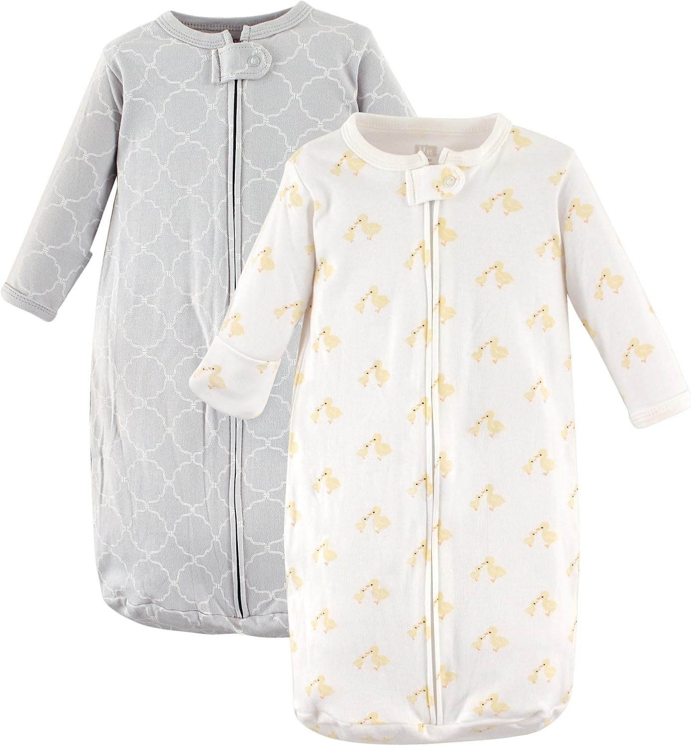 Hudson Baby Unisex Baby Cotton Long-Sleeve Wearable Sleeping Bag, Sack, Blanket