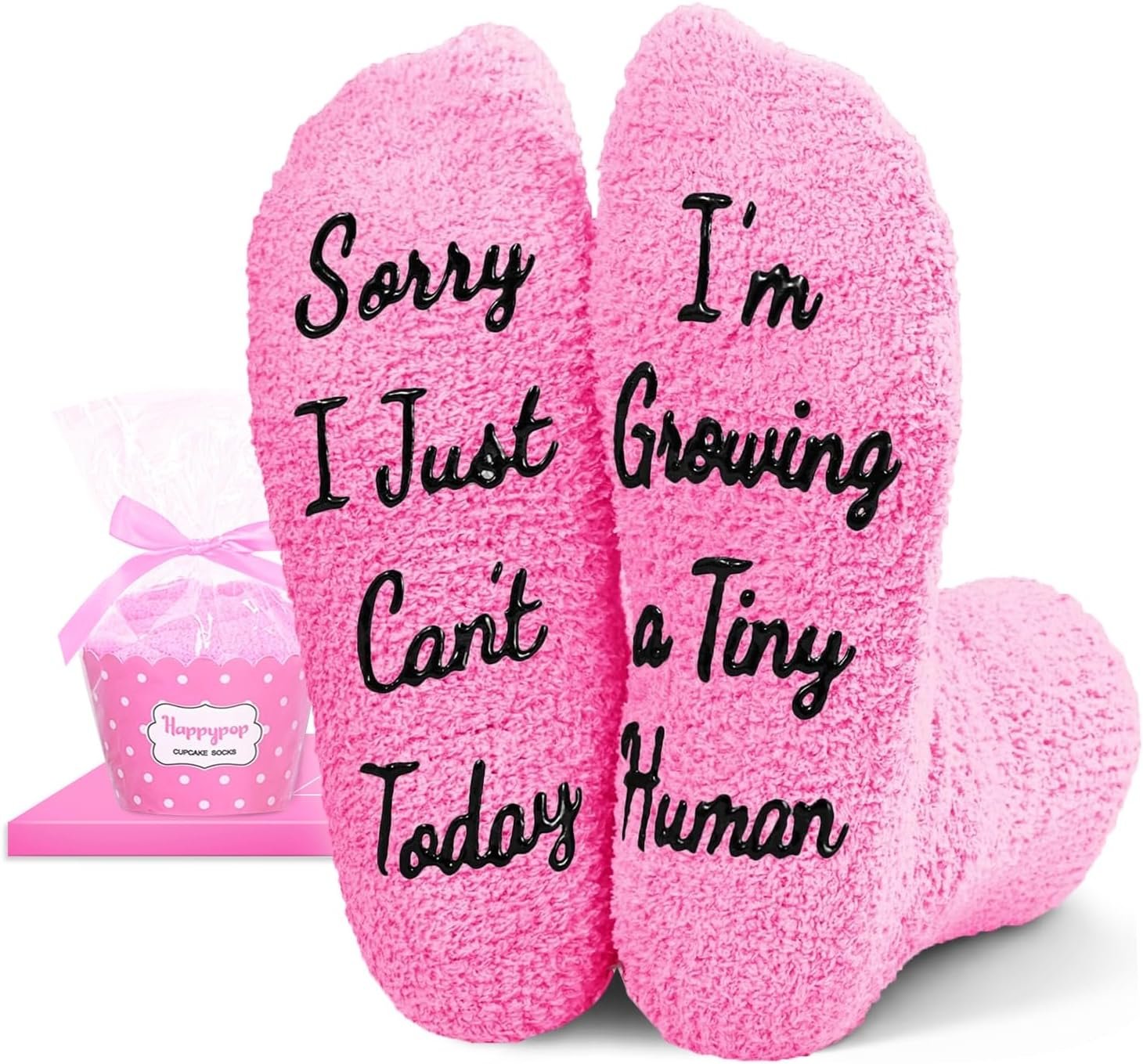 HAPPYPOP Pregnancy Gifts for Women – Pregnant Mom Socks, IVF Gifts on Mother’s Day